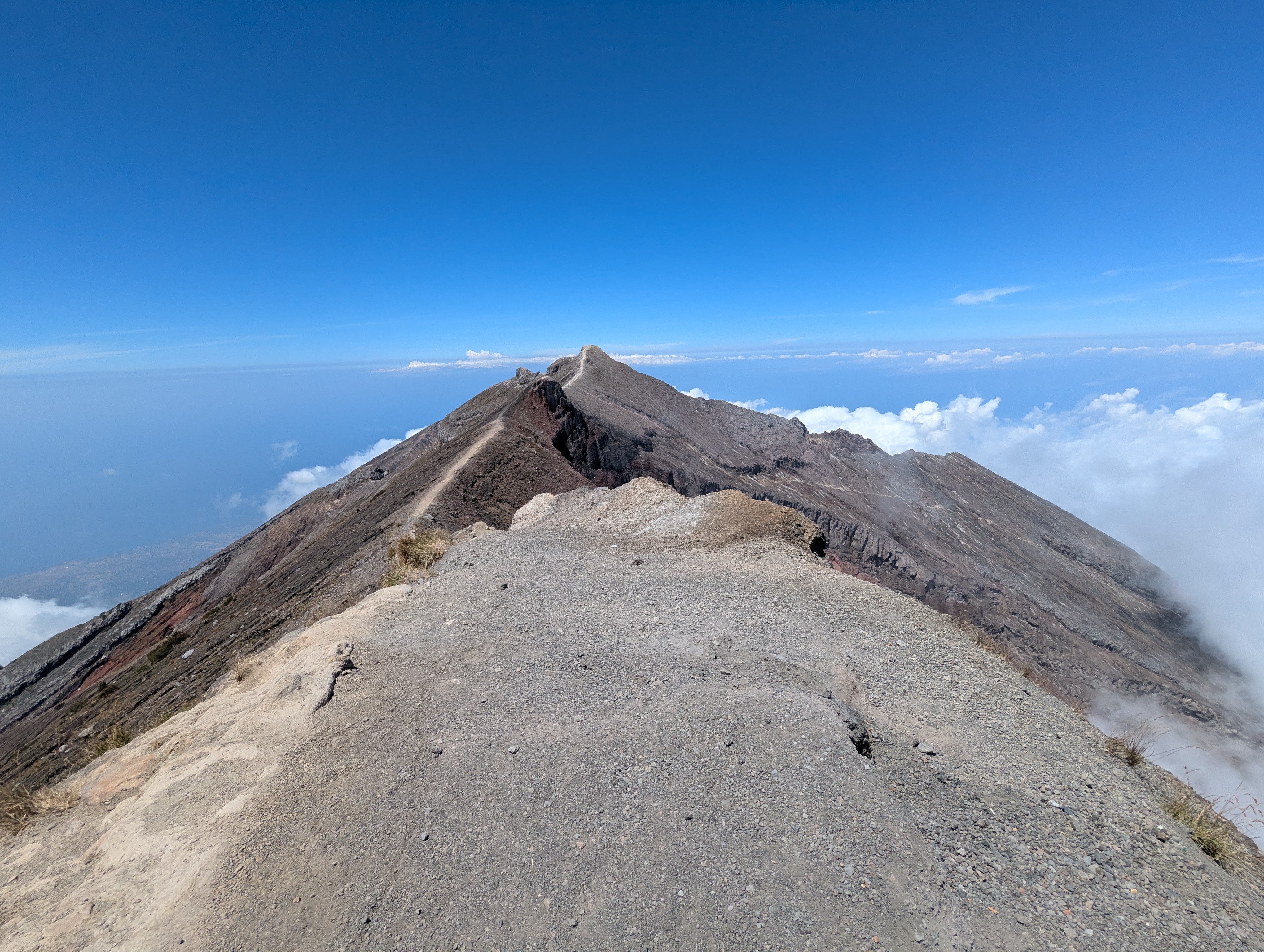 View of summit from Besakih route